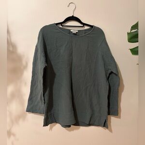100% Cotton Green Gauze Top